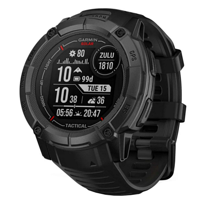 Часы Garmin Garmin Instinct 2X Solar Tactical Edition 50мм Черный