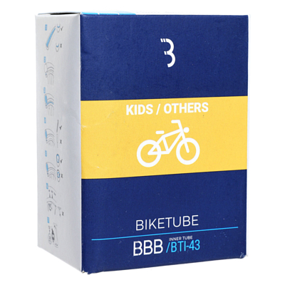 Велокамера BBB BikeTube 24x1,5/2,00 AV 40mm Black