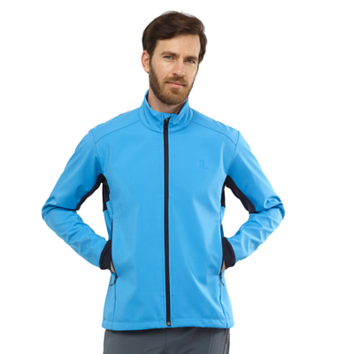 Куртка горнолыжная SALOMON 2020-21 Agile softshell m Blithe/Night Sky