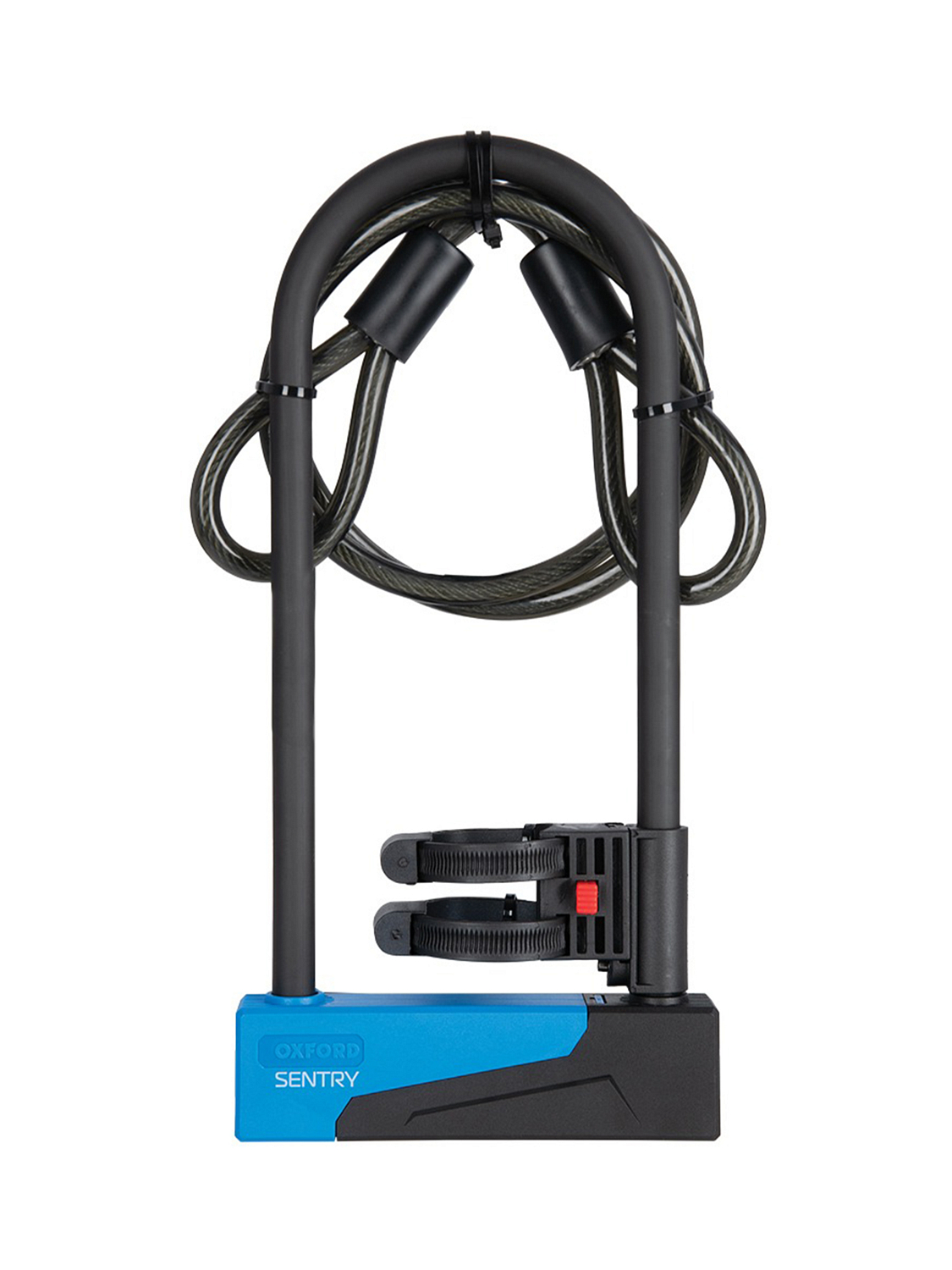 Замок велосипедный Oxford Sentry Duo U-Lock 275mmх110mm + cable