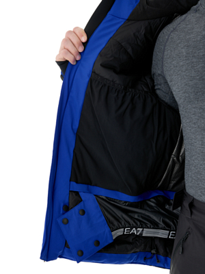 Куртка горнолыжная EA7 Emporio Armani Ski Kitzbuhel Protectum Colorblock New Royal Blue