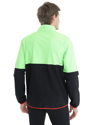 Куртка беговая Saucony Bluster Jacket Vizi Slime