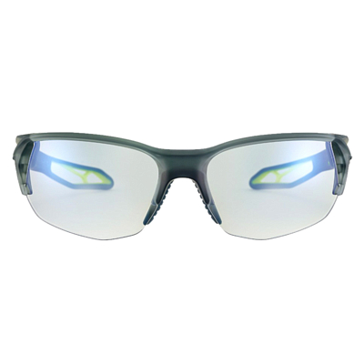 Очки солнцезащитные CEBE Strack Ultimate M Translucent Good Grey Acid Lime Matte-Zone Vario Grey/Blue