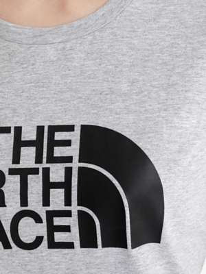 Футболка The North Face S/S Easy TNF Light Grey Heather/TNF Black/TNF Black