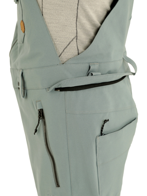 Полукомбинезон сноубордический Volcom Swift Bib Overall Green Ash