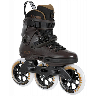 Роликовые коньки Powerslide Next 125 Brown