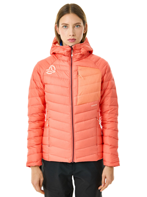 Куртка Ternua Vilman 2.0 Hood Down Jkt W Living Coral