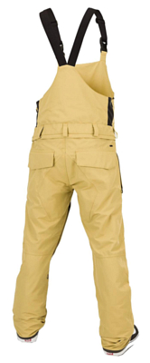 Полукомбинезон сноубордический Volcom Roan Bib Overall Gold