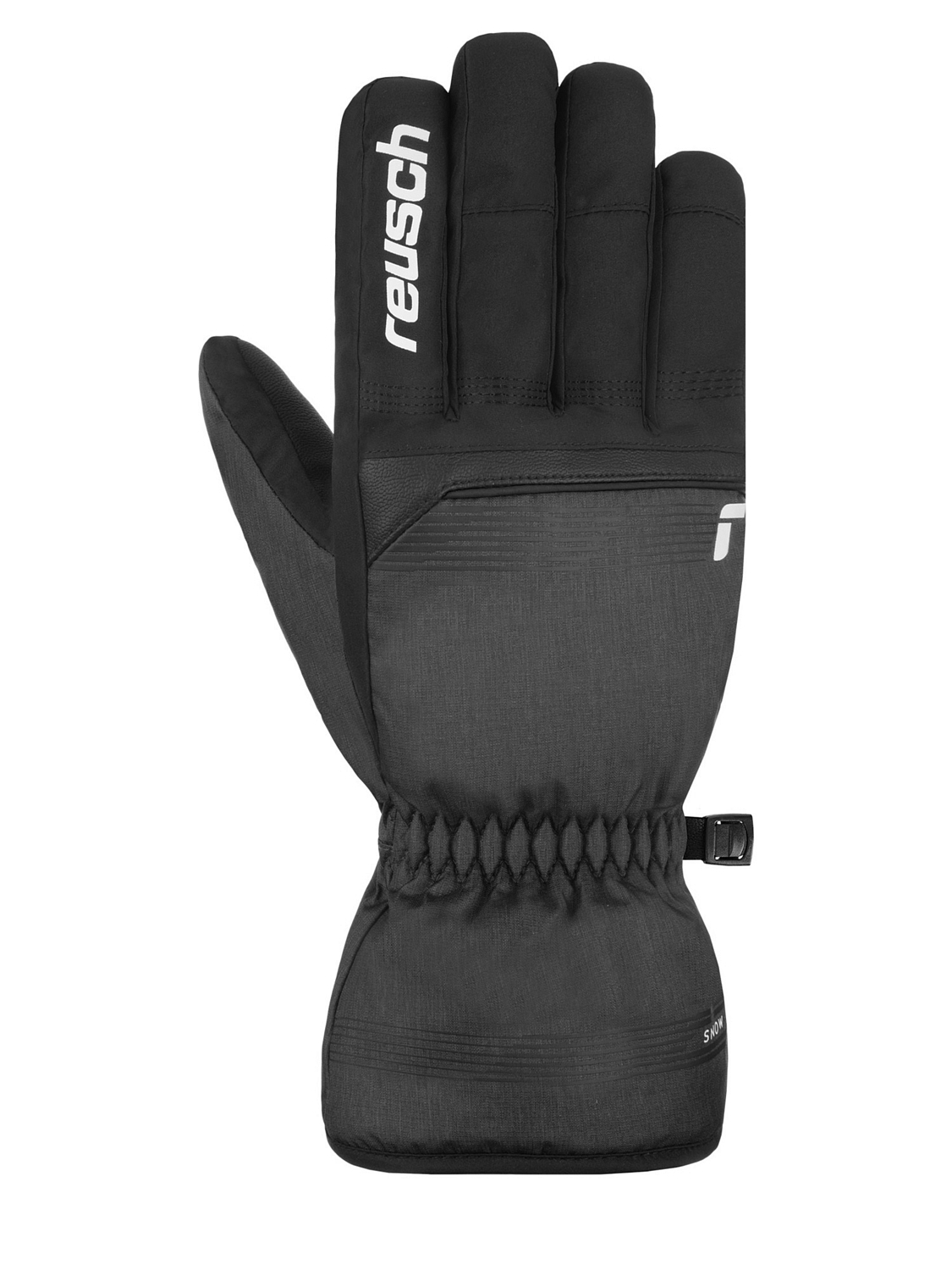 Перчатки REUSCH Snow King Black/Black Melange