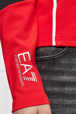 Толстовка EA7 Emporio Armani Powerstretch T-Top Fz High Risk Red