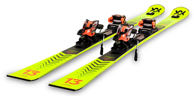 Горные лыжи с креплениями Volkl 2021-22 Racetiger SL + rMotion2 12 GW black red