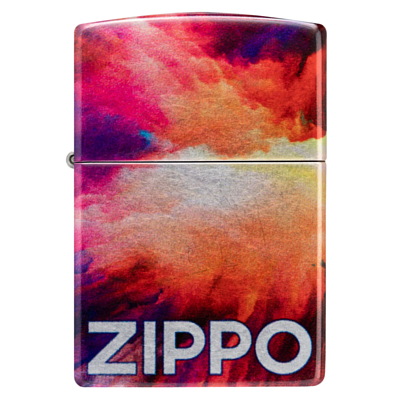 Зажигалка Zippo Tie Dye 540 Tumbled Chrome