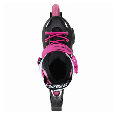 Роликовые коньки Powerslide Khaan Junior SQD Black/White/Pink