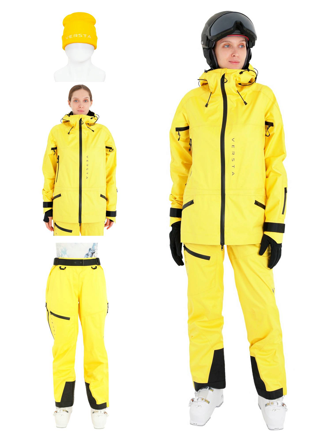 Комплект женский сноубордический Versta Rider Collection Woman Yellow