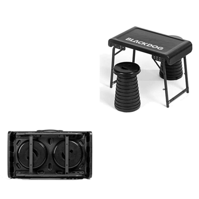 Стол BlackDog Pe Portable Folding Table Black