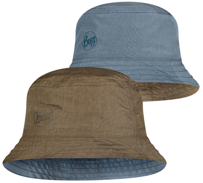 Панама Buff Travel Bucket Hat Zadok Blue-Olive