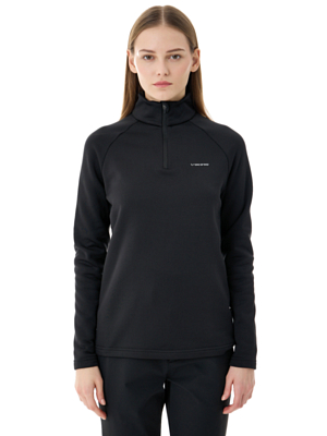 Толстовка VIKING Jukon Half Zip Lady Black