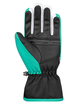 Перчатки REUSCH Alan Junior Black/Vir Green/White