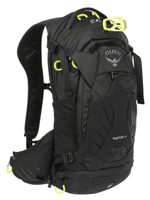 Рюкзак туристический Osprey Raptor 14 Black