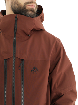 Куртка сноубордическая Jones Mountain Surf Parka Vulcan Red