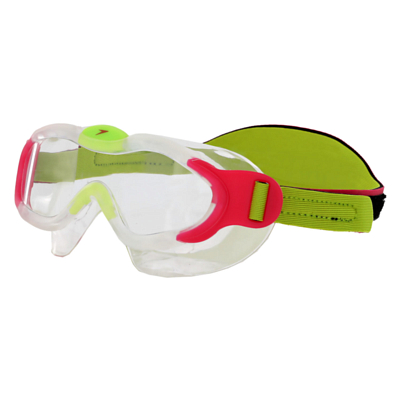 Полумаска для плавания Speedo Biofuse Sea Squad Mask Green/Pink