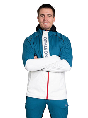 Куртка беговая Northug Ruka Softshell Синий Коралл