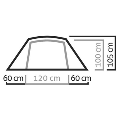 Палатка Salewa Denali II Tent Cactus/Grey