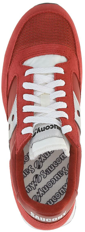 Saucony Jazz Vintage Red White Silver 6294