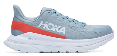 Кроссовки Hoka Mach 4 Blue Fog/Hot Coral