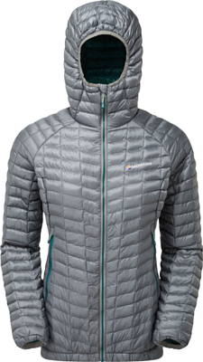 Куртка для активного отдыха Montane Fem Phoenix Lite Jacket Stratus Grey