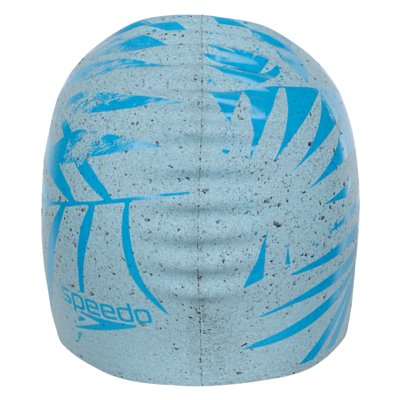 Шапочка для плавания Speedo Printed Recycled Cap Au Blue