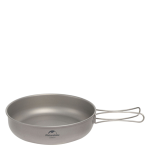 Сковорода Naturehike Tjp01 Outdoor Ti Frying Pan-9H 174 mm Titanium