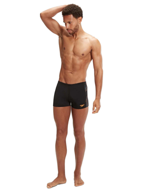 Плавки Speedo Tech Panel Black/Orange