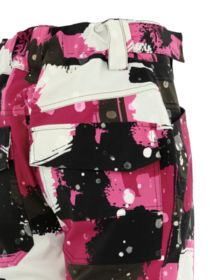 Брюки сноубордические детские Rehall Nori-R-Jr. Camo Abstract Brite Pink