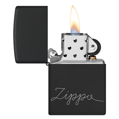 Зажигалка Zippo Classic Black Matte