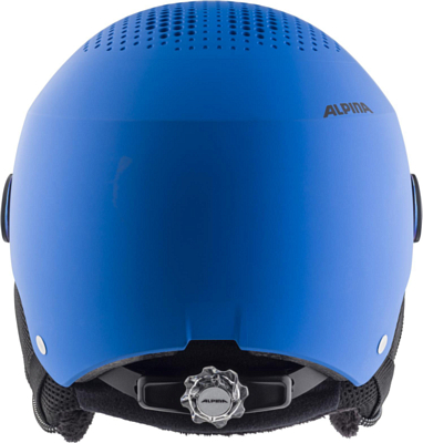 Шлем детский ALPINA Zupo Visor Q-Lite Blue Matt