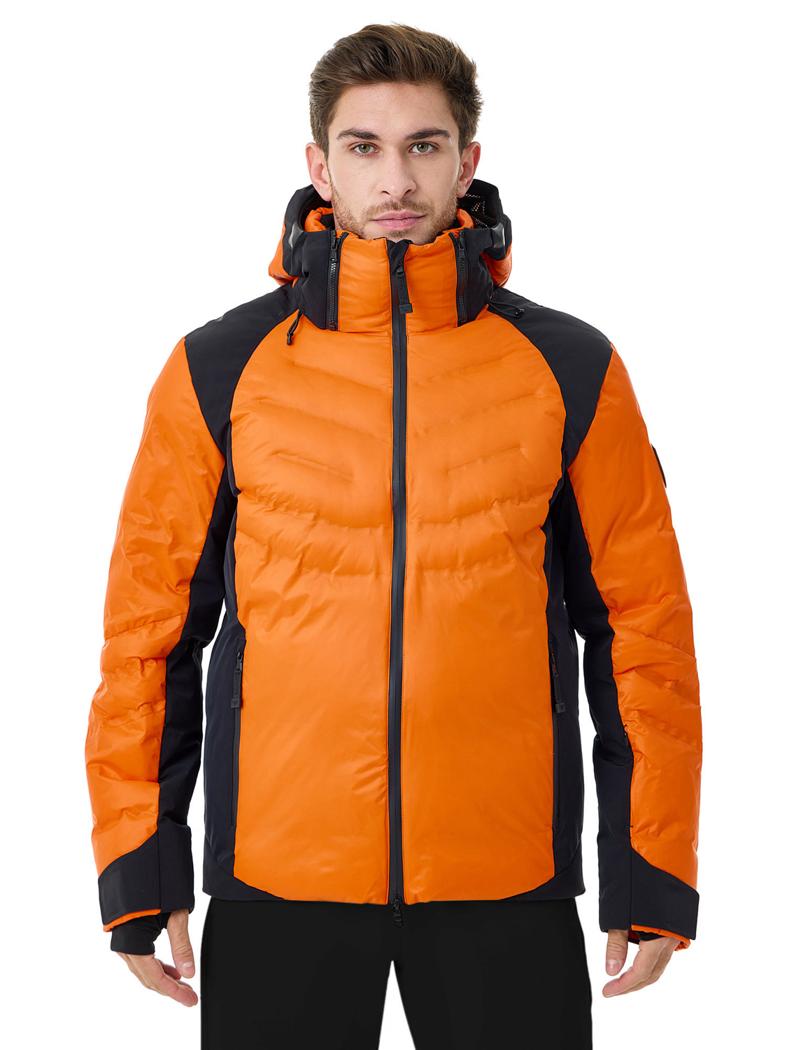 Куртка горнолыжная EA7 Emporio Armani Ski Cortina Heat Sealed Fluo Orange