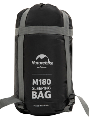 Спальник Naturehike Envelope M180 Left Zipper Grey