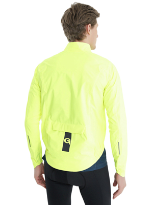 Велокуртка Gonso Cernay He-Allw-Jacke-2,5L Safety Yellow