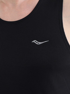 Майка беговая Saucony Stopwatch Singlet Black