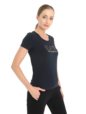 Футболка EA7 Emporio Armani T-Shirt W Navy Blue