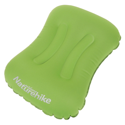 Подушка Naturehike Lightweight TPU Aeros Inflatable Pillow With New Nozzle Green