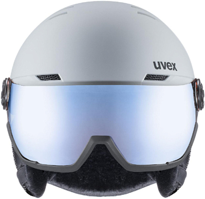 Шлем с визором UVEX Wanted Visor Rhino Matt