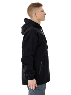 Толстовка ROMP Crack Hoodie M Black