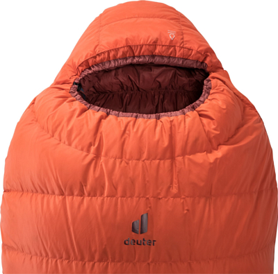 Спальник Deuter Astro Pro 600 SL левый Paprika/Redwood