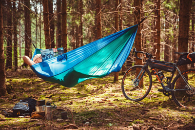 Гамак Amazonas Ultralight Adventure Hammock Ice-Blue