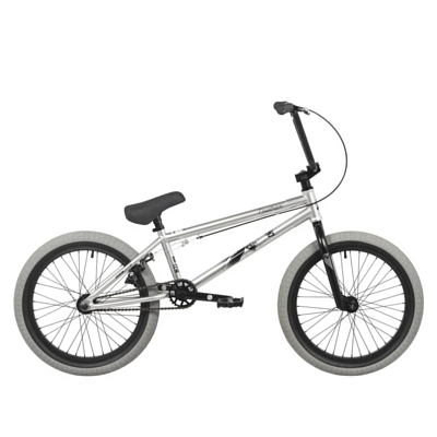 Велосипед Novatrack 20BMX.PSYCHO.SL4 2024 серебристый