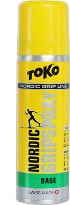 Спрей TOKO Grip Line Nordic GripSpray Base (зеленая базовая , 0С/-30, 70мл)