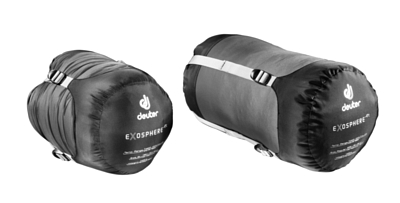 Спальник Deuter Exosphere 0 L Левый Black/Fire