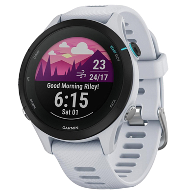 Часы Garmin Forerunner 255 Music 45,6мм Белый